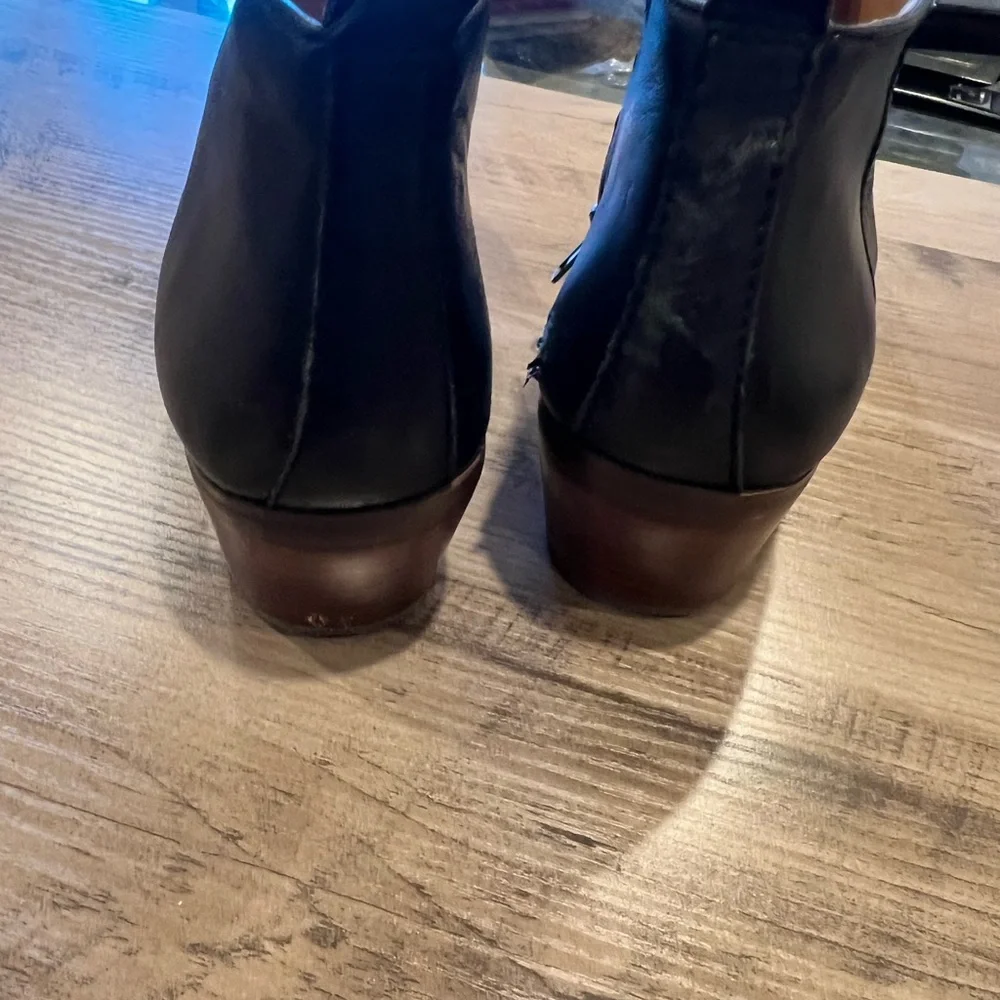 J. Crew Classic Black Ankle Booties